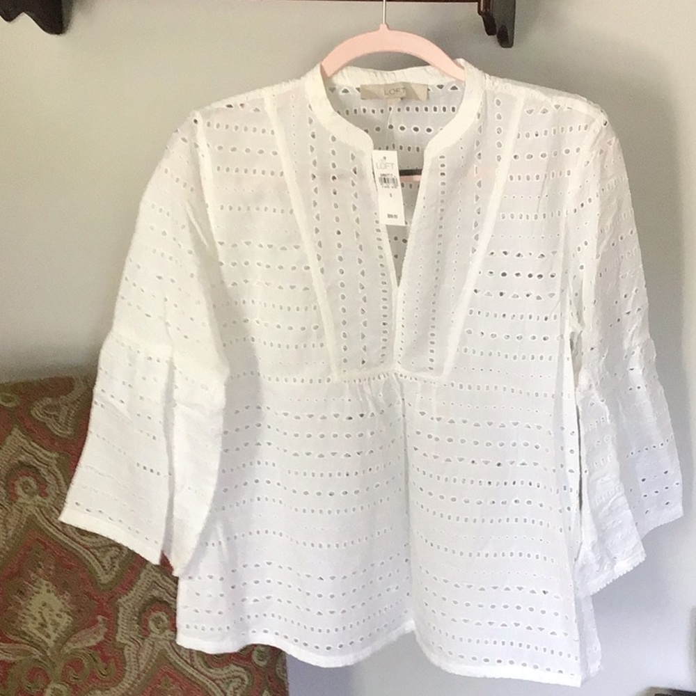 Loft White Top